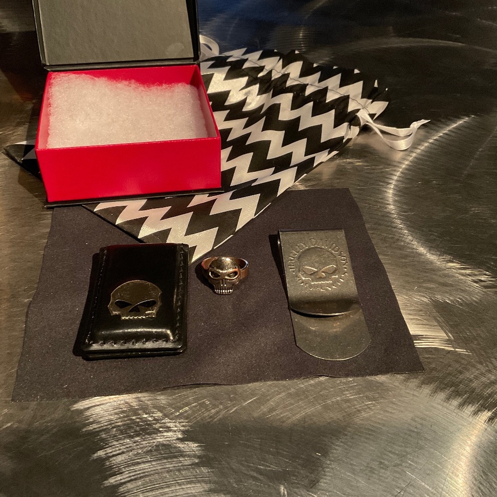 Harley-Davidson Money Clips, free ring